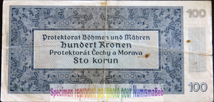 100 Korun 1940